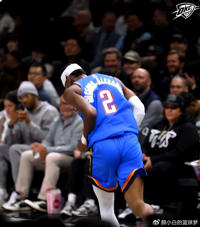 亚历山大狂砍40+雷霆大胜篮网创10连胜纪录